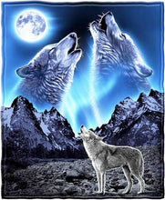 Load image into Gallery viewer, CityLux Linen Super Soft Comfy Animal Printed Throw Blanket