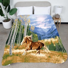 Load image into Gallery viewer, CityLux Linen Super Soft Comfy Animal Printed Throw Blanket
