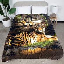 Load image into Gallery viewer, CityLux Linen Super Soft Comfy Animal Printed Throw Blanket