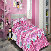 Load image into Gallery viewer, All American Collection Pink Flowers Printed Bedding Sets